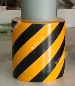 勝特公司研發的柔性復合材料公路橋墩防撞設施